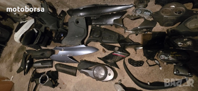 предни калници странични спойлери и други пластмаси за скутери , снимка 5 - Части - 52110708