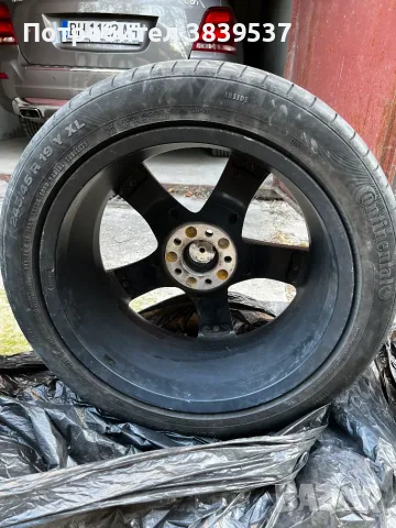 Оригинални джанти 19" Etabeta Jofiel 5x112 с летни гуми 245/45/19 за Mercedes, Audi, VW + датчици, снимка 13 - Гуми и джанти - 55394477
