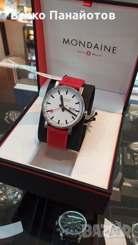 Швейцарски-MONDAINE-Evo Big/A627.11 - намален от 800, снимка 6 - Други - 36026946