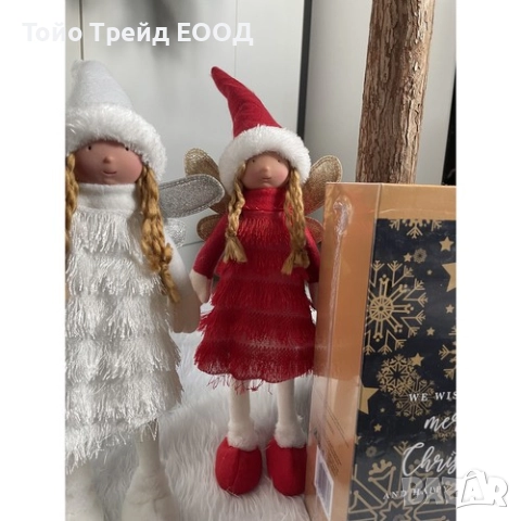 Коледна украса-фея, снимка 6 - Коледни подаръци - 52670689
