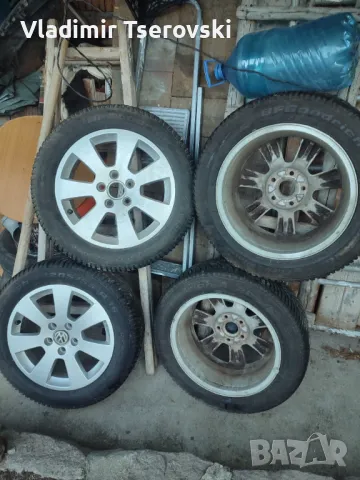 Четири зимни гуми 2021г с джанти 16 ц. Audi A3 , снимка 6 - Гуми и джанти - 49334714