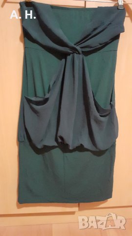 Зелена къса рокля / туника