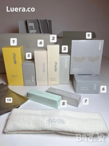 Rhode Glazing Mist оригинален хидратиращ спрей за лице Face Mist за сияйна glazed кожа от Hailey, снимка 7 - Козметика за лице - 56139039