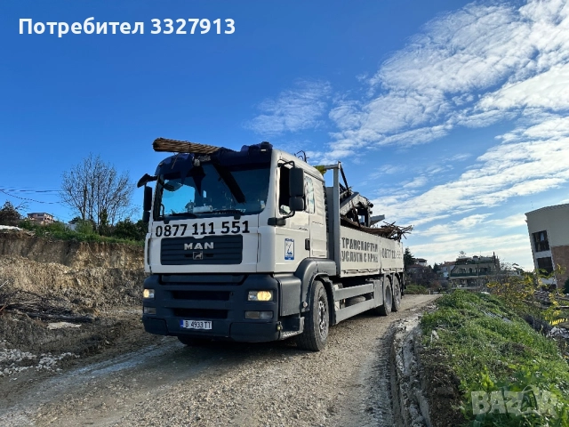 ТРАНСПОРТНИ УСЛУГИ С КРАН 25м КАМИОН С КРАН , снимка 4 - Транспортни услуги - 52673895