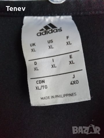Adidas Tabela 14 оригинална фланелка тениска Climalite XL размер , снимка 4 - Тениски - 38746155