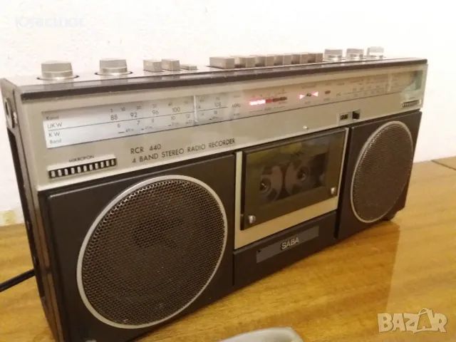 Mini boombox SABA., снимка 2 - Радиокасетофони, транзистори - 48378761