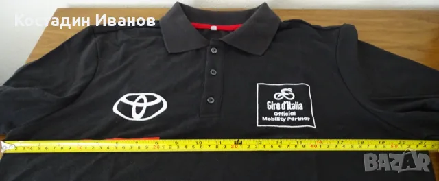 Giro d'Italia вело джърси и поло блуза Джиро Италия Toyota, снимка 8 - Спортни дрехи, екипи - 55834497