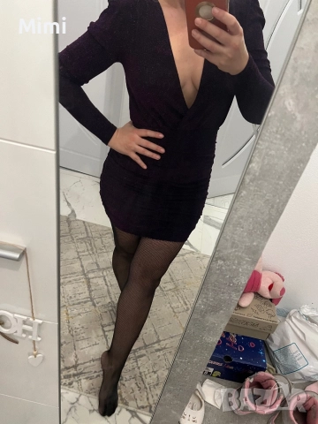 Pull&Bear Секси коктейлна рокля , снимка 5 - Рокли - 48284586