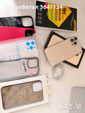 13 pro max 256GB Gold , снимка 5 - Apple iPhone - 52440124