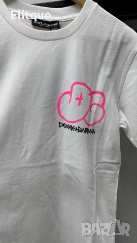 тениски Burberry dolce gabbana , снимка 5 - Тениски - 52786852