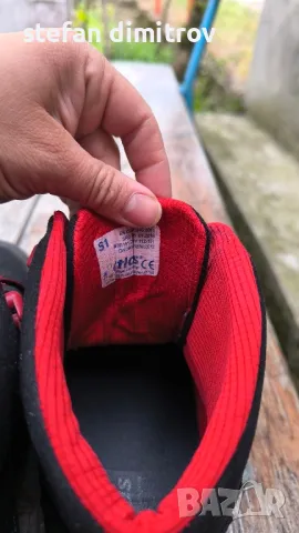 Високи  работни обувки  номерация 45 , S1, ESD, черно/червени - ATLAS 

, снимка 14 - Други - 50411252