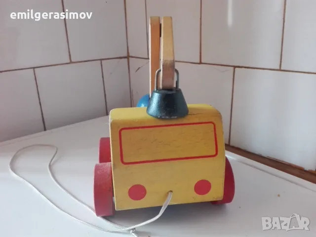 Влакче и метални колички и дървен кран., снимка 3 - Влакчета, самолети, хеликоптери - 34618076