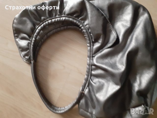 Сребриста официална малка чантичка, снимка 6 - Чанти - 35726073