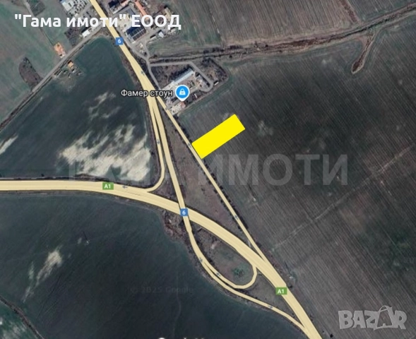 Парцел на отбивката за кв. Ветрен от пътя Бургас - София, снимка 2 - Парцели - 51786857