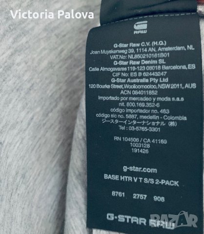 Маркова тениска G-STAR RAW оригинал, унисекс, снимка 6 - Тениски - 38970119