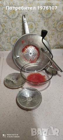 Винтидж преса за зеленчуци и плодове, снимка 4 - Антикварни и старинни предмети - 51326090