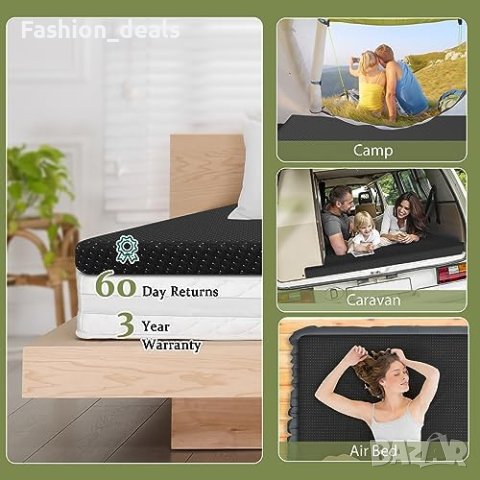 Нов подложка матрак за двойно легло облекчение болки в гърба 135×190×5cm, снимка 5 - Други стоки за дома - 42418200