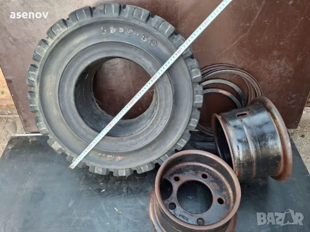 джанти за мотокар- 10 цола, снимка 3 - Гуми и джанти - 49993082