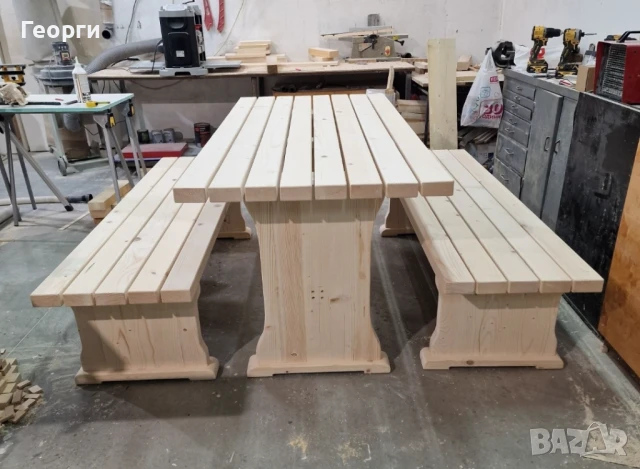 Баварски комплект , снимка 2 - Маси - 50482875