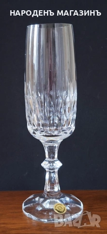 ZWIESEL - GERMANY - Кристални чаши сервиз вино чаши ракия шампанско кристал 11 чаши , снимка 17 - Други ценни предмети - 53801457