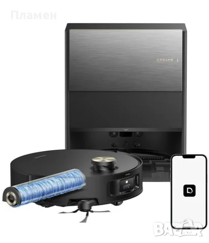 Dreame Aqua10 Ultra Roller Black робот прахосмукачка моп 30000 Pa, снимка 18 - Прахосмукачки - 56017354
