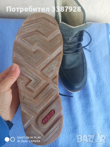 Rieker номер 45., снимка 3 - Мъжки ботуши - 38967159
