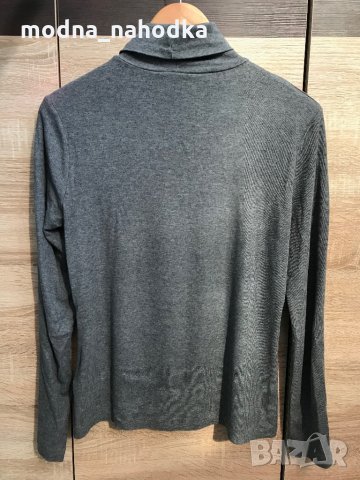 Изчистено сиво дамско поло H&M, снимка 3 - Блузи с дълъг ръкав и пуловери - 35752736