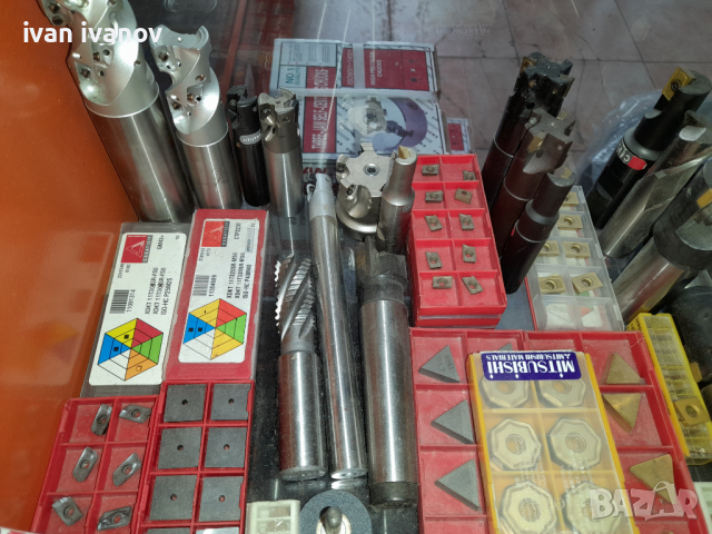 Стругарски ножове и фрези със сменяеми пластини , снимка 5 - Други машини и части - 13889780