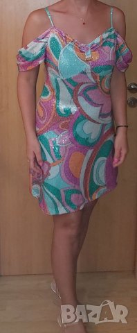 Официална нова рокля с пайети модел Fervente , снимка 5 - Рокли - 39421025