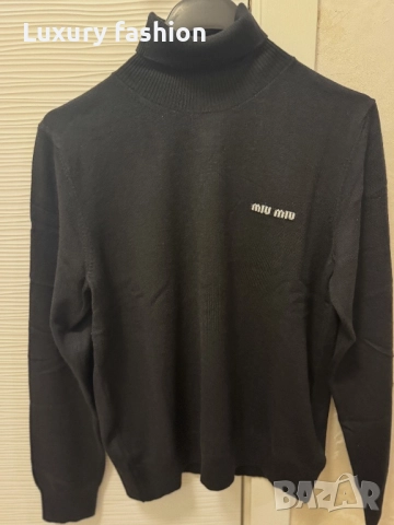 Дамско поло Miu Miu, снимка 5 - Блузи с дълъг ръкав и пуловери - 52463998