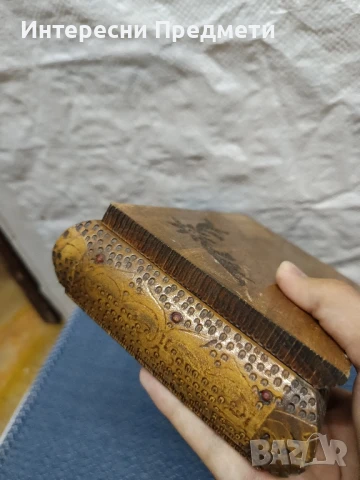 Стара Кутия за Съхранение, снимка 4 - Антикварни и старинни предмети - 51044442