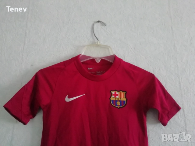 Barcelona Nike оригинална нова детска тениска фланелка 7-8г Барселона , снимка 4 - Детски тениски и потници - 52897091