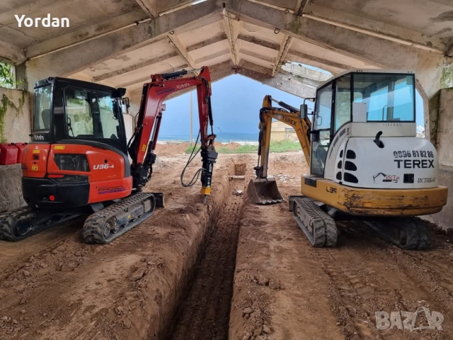 Багер под наем, изкопи, снимка 3 - Кърти, чисти, извозва - 52554344