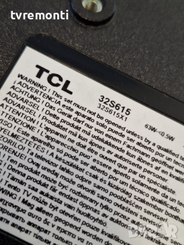 крачета за телевизор TCL модел 32S615, снимка 7 - Стойки, 3D очила, аксесоари - 44824683