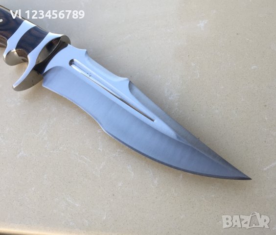 Стабилен и тежък ловен нож, кания 190 х305, снимка 5 - Ножове - 42249321