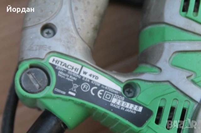 Пистолет за дърво и гипсокартон ''Hitachi W4Yd'', снимка 3 - Други инструменти - 51408031