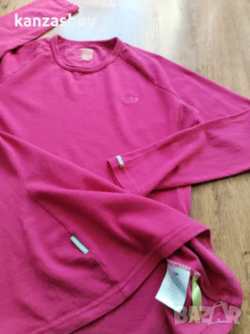 Icebreaker 260 - дамска мерино блуза S КАТО НОВА , снимка 3 - Блузи с дълъг ръкав и пуловери - 49945061