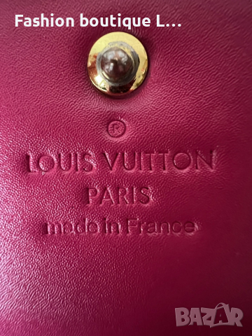 Louis Vuitton портмоне / портфейл с монетник в цвят циклама 🩷, снимка 2 - Портфейли, портмонета - 44765574