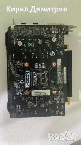 NVIDIA GTX 1650 GDDR6 Palit 4GB – отлично състояние, снимка 2 - Видеокарти - 53408346