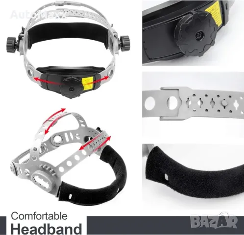 Соларна маска за заваряване Yorbay, снимка 4 - Други инструменти - 50225211