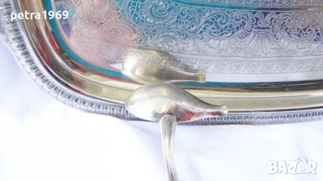 Малко посребрено черпаче с улей, снимка 5 - Прибори за хранене, готвене и сервиране - 50627870