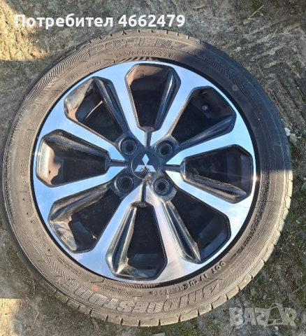 Джанта с гума за Mitsubishi Space star, снимка 2 - Гуми и джанти - 52570223