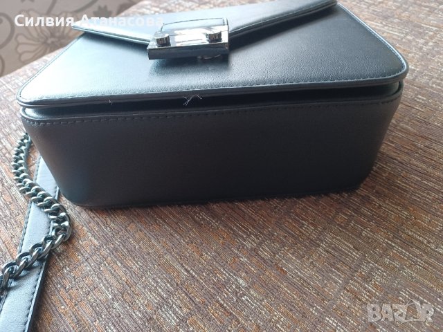 Чанта кожа черна, снимка 7 - Чанти - 42231713