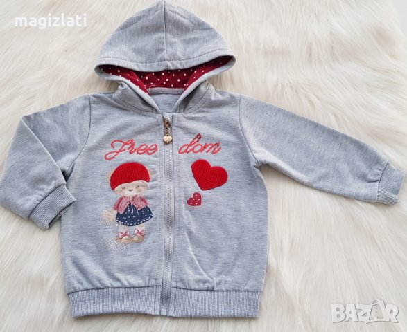 Суитчер и долнище за момиче 9-12 месеца, снимка 9 - Комплекти за бебе - 34432040