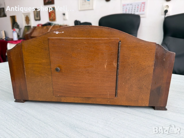 Каминен часовник Junghans №7978 , снимка 5 - Антикварни и старинни предмети - 53873051