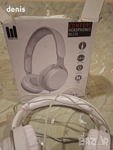 Това са комфортни кабелни слушалки Roseland RH-210. , снимка 4 - Слушалки и портативни колонки - 52924732