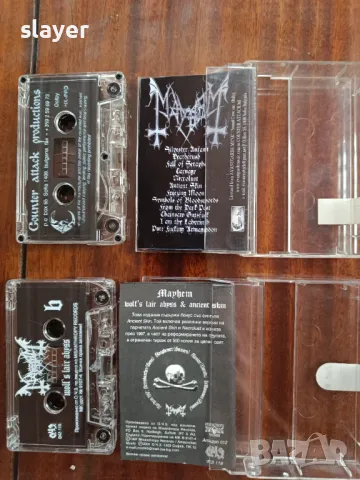 Лот оригинални касети Mayhem, снимка 2 - Аудио касети - 50349593