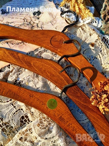 Немски закачалки от масивна дървесина , снимка 8 - Закачалки - 53857570