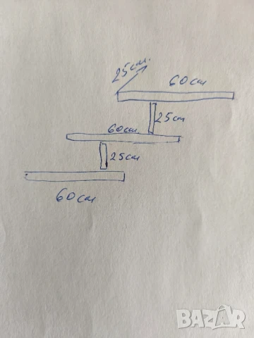 стенни етажерки , снимка 7 - Етажерки - 50831327