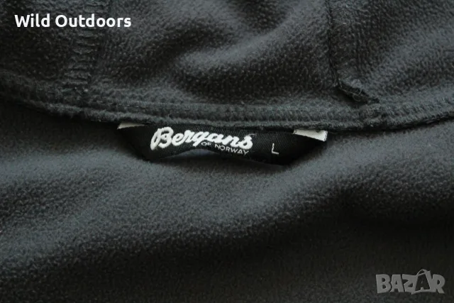 BERGANS OF NORWAY Melbu softshell jacket - мъжко софтшел яке, размер L, снимка 6 - Екипировка - 56247248
